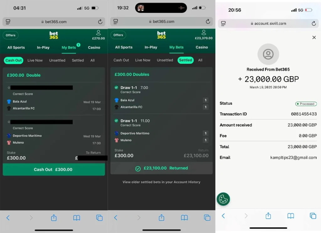 bet365 fixed matches