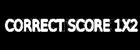 Correct Score 1x2